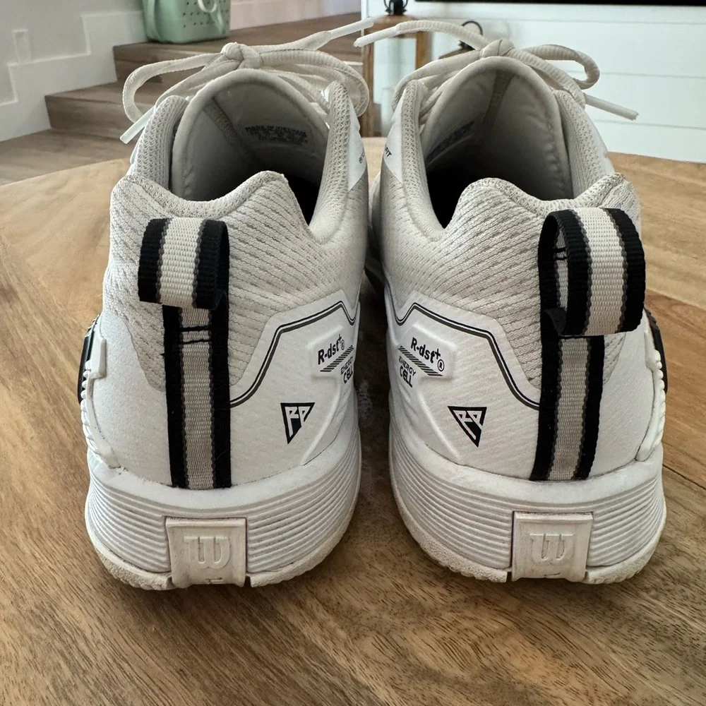 Wilson Pro Rush 4.5 White Tennis Shoes 11.5 Wide - Picture 3 of 4